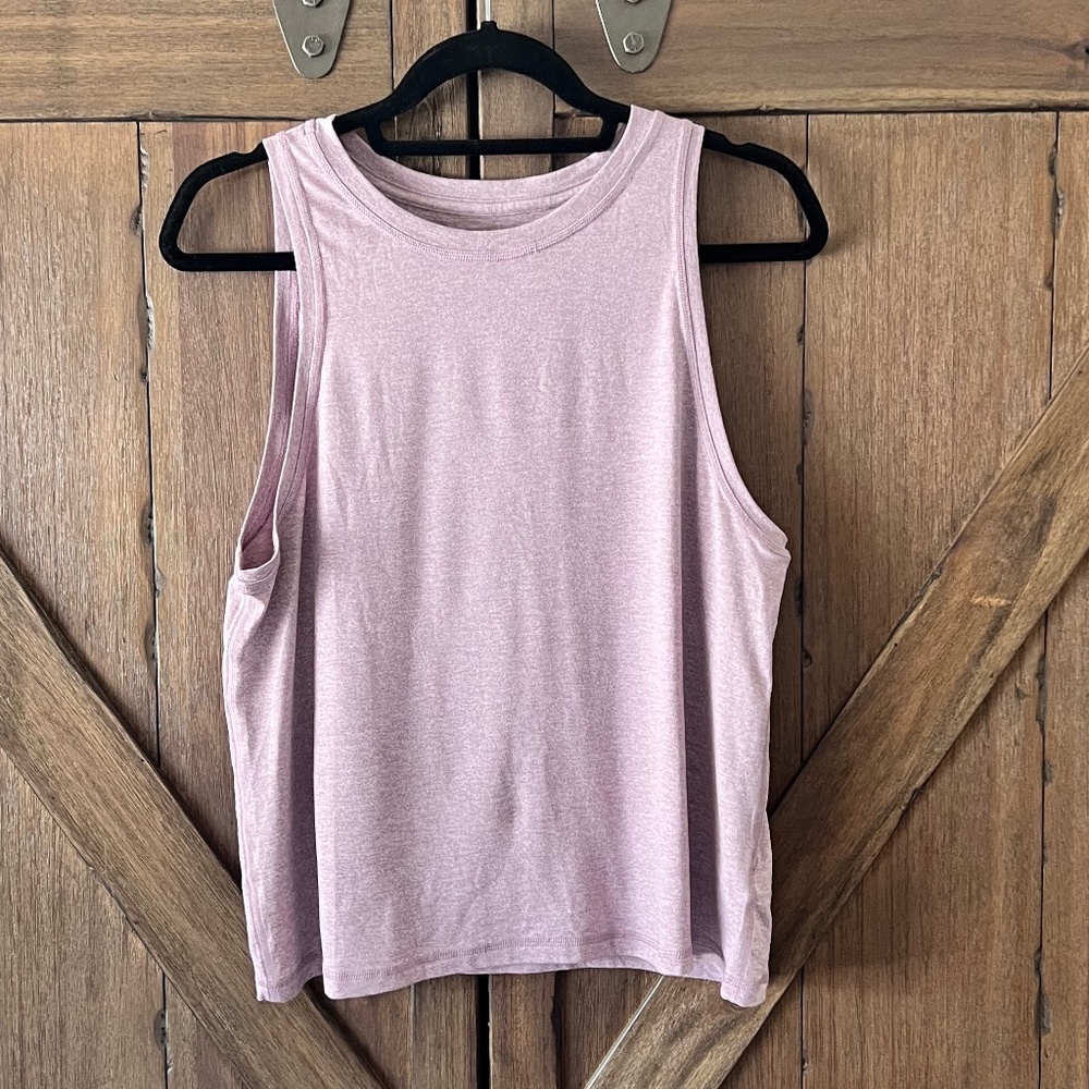 Athleta Muscle Tank Purple Size Medium